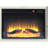 Adara Antique White Finish Fireplace