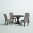 Julian 4 - Person Pedestal Dining Set-1904269594