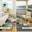 Tapis géométrique intérieur / extérieur lavable à la machine Chantille ACN2709-1725553349-1725553353