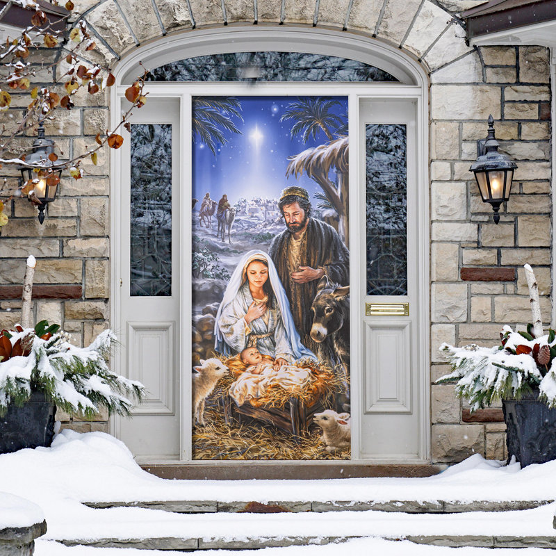Couvre-porte de qualité supérieure A Savior is Born