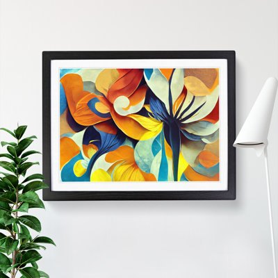 Artistic Flowers Abstract Vol.3 - Single Picture Frame Print
