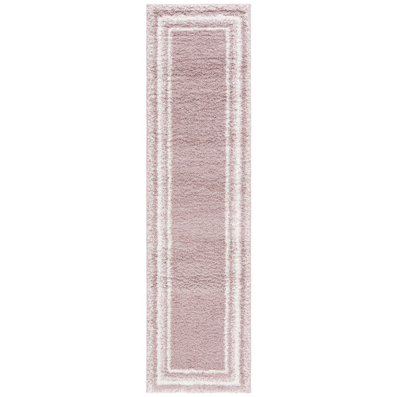 Tapis à rayures Kyrece, Tapis de couloir 2 pi 2 po x 8 pi
