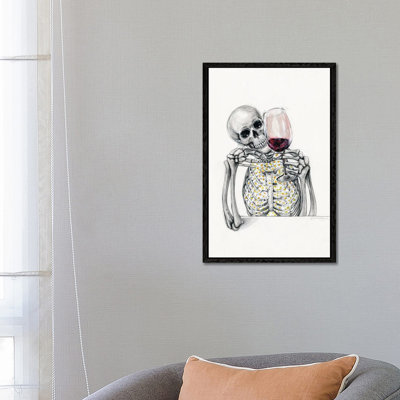 Wine O'clock by Doriana Popa - Gallery-Wrapped Canvas Giclée on Canvas