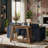 41.3" Console Table, 2-Tier Farmhouse Sofa Entryway Table with Storage