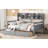 Daybed, Wood Slat Support, with Bedside Shelves and Two Drawers-1650185254-1650185252