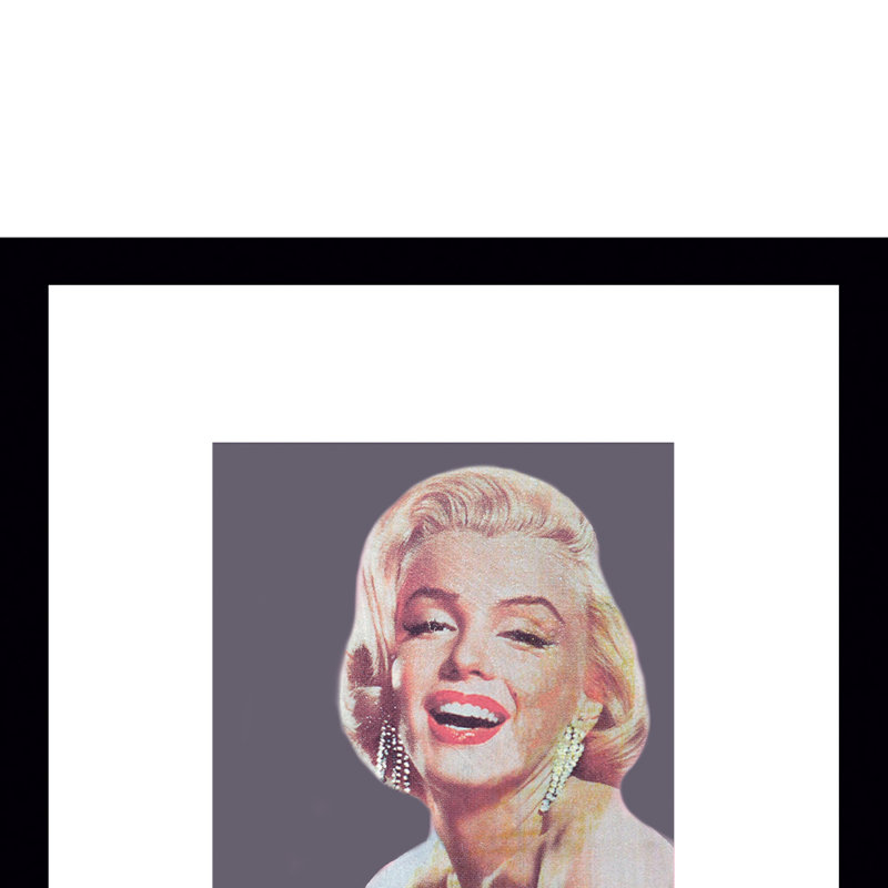 Impression encadrée Marilyn Monroe
