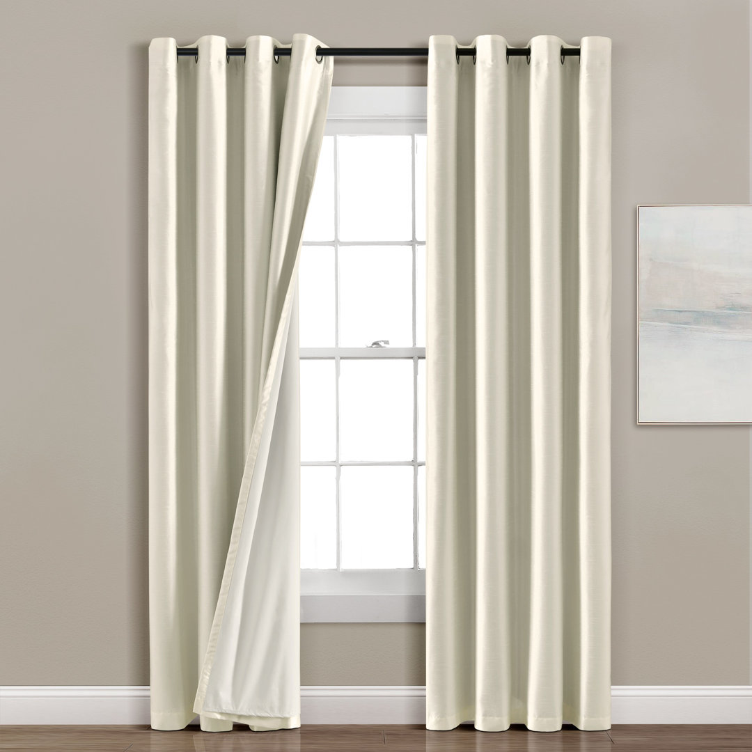 Blackout Curtain Single Panel Lush Decor Curtain 