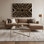 Art mural sur toile brun op Op 76
