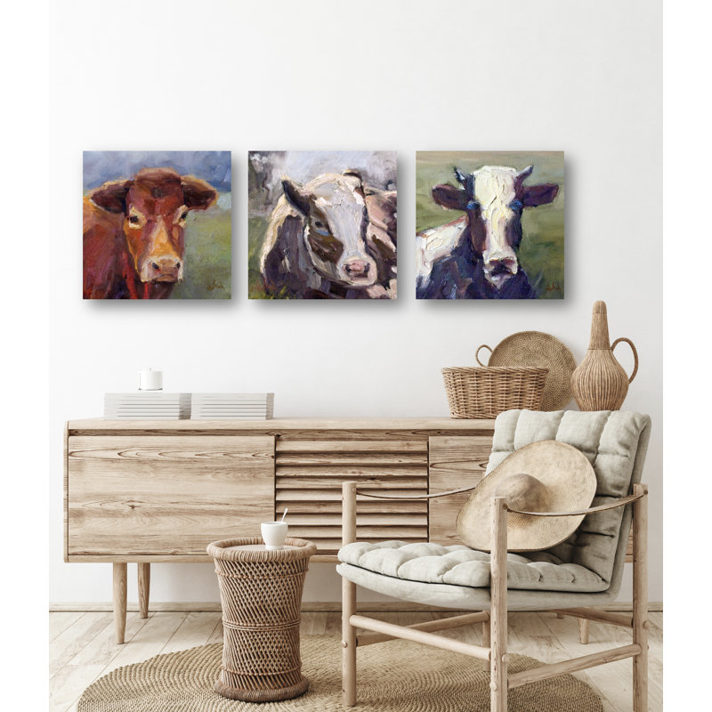 Moo Moo Set By John Beard Print, Unframed