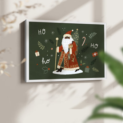 Little St. Nick Collection A -Framed Print - Restickable