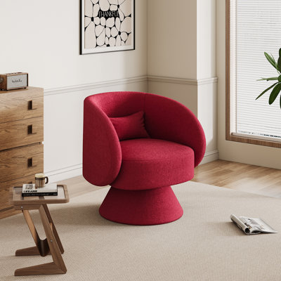 Fauteuil demi-tonneau pivotant Modern