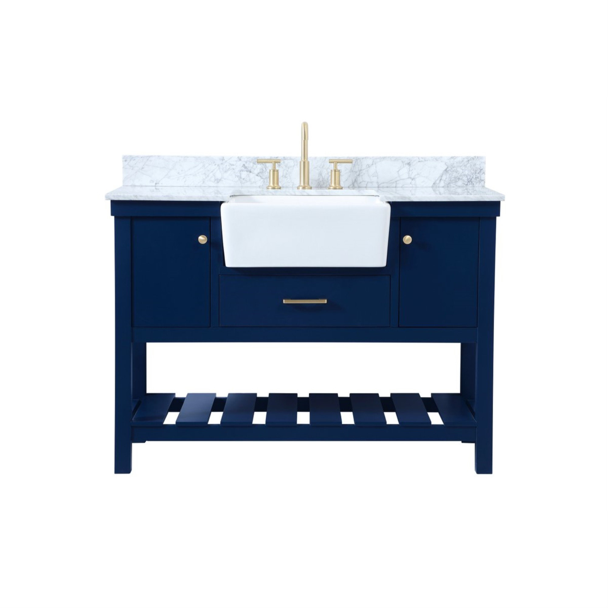 Pelaghia 48'' Single Bathroom Vanity, Blue