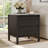 Hingham 3 Piece Bedroom Set，9-Drawer Dresser And 2 Nightstands, Black-1198016498
