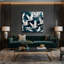 «Birds ventiled Myna», art mural sur toile-1341369778