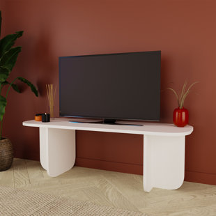 Beca TV Stand 100 cm Small TV Unit for TVs up to 43 Inch, Modern Compact TV Table Stand with Storage Shelf, TV Cabinet for Living Room, Media Console Furniture, 3 Colour Options