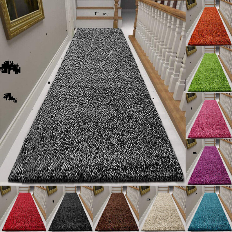 Runner Mayari Solid Colour Shag 60cm X 220cm Area Rug