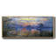 Coucher de soleil sur la seine par Monet - Toile encadrée-110638198