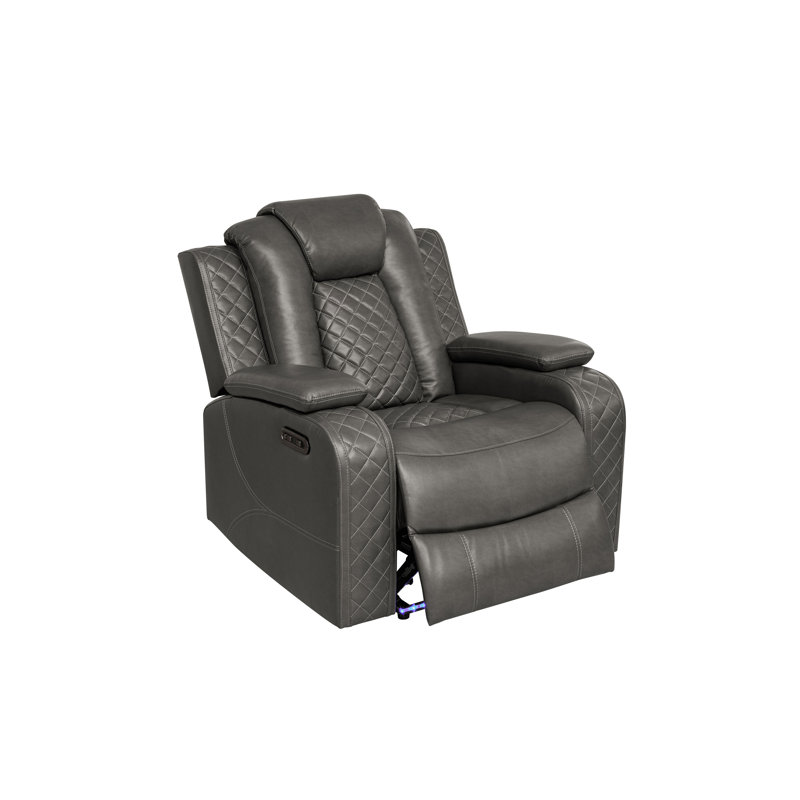 Fauteuil inclinable électrique Codrina, Gris