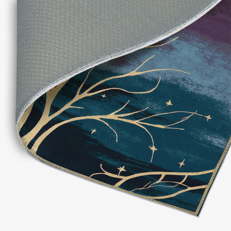 Nebula Thicket Indoor And Outdoor Area Rug, Rectangle 4' x 6'