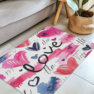 Tapis tressé Sweet Love
