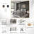 Metal Platform Bed-571225223-571225220