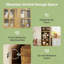 Armoire de rangement haute, garde-manger spacieux, armoire de cuisine