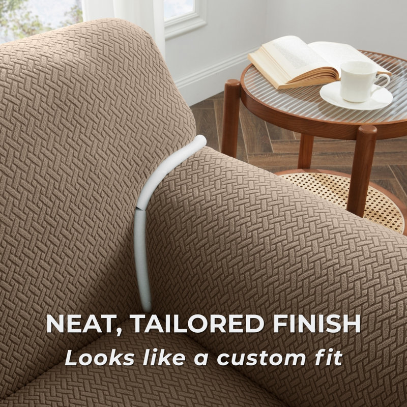 Stretch Sofa Slipcover – Elastic Fitted Spandex Couch Protector | Machine Washable, Anti-Slip, Pet & Kid Friendly | 1-4 Seater Sofa Covers