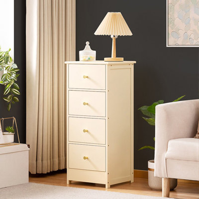 31cm W Solid Wood Bedside Table