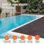 Paquet de 36 tuiles de terrasse à emboîtement imperméable 12 "x 12" VEVOR-106766273