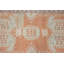 Tapis oriental brun, tapis 3,9 x 7,1 pi, tapis turc, tapis rétro, tapis tissé à plat
