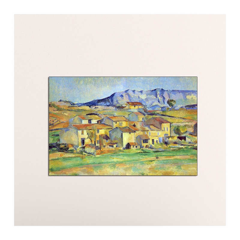 Paul Cezanne - Wrapped Canvas Painting, 60cm H x 90cm W x 1.8cm D