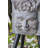 11" X 13" X 22" Greek God Statue Planter With Legs