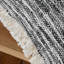 Textured Frayed Edge Table Runner-764868493