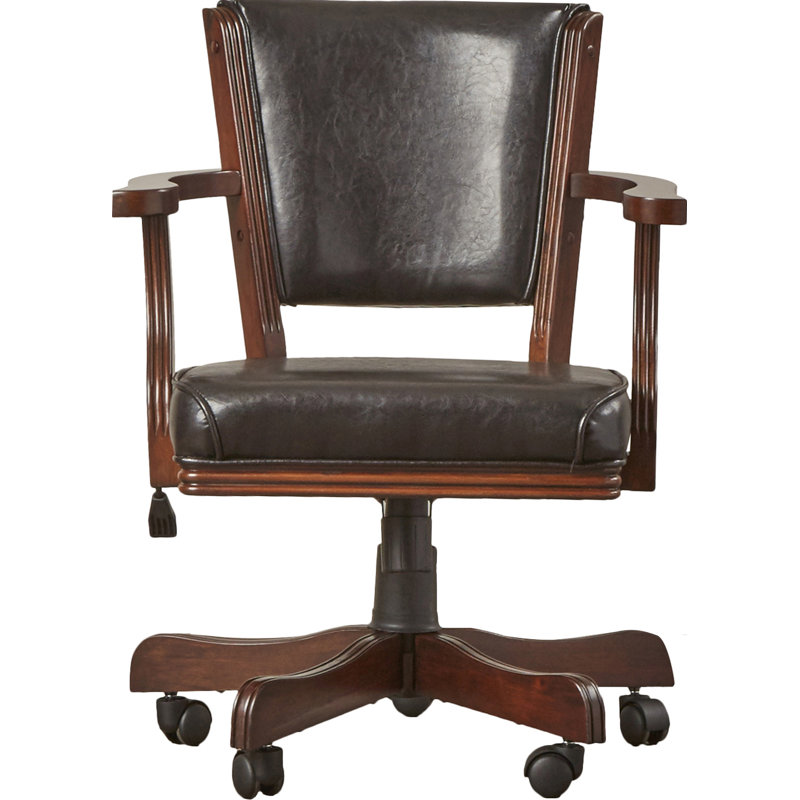 Fauteuil de banquier Aniyah, Châtaignier