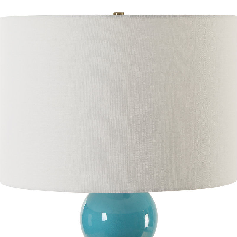 Itsamari Blue Glaze Table Lamp
