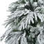 Arbre de Noël pré-éclairé enneigé-1862917081