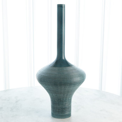 Ridged Bottle-Azure
