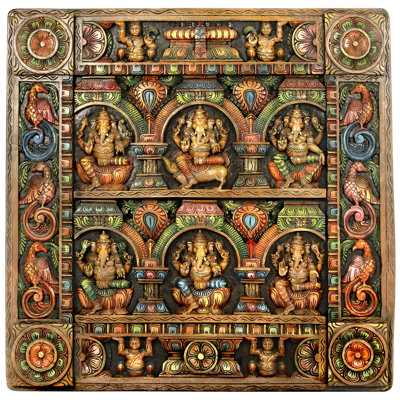Six panneaux Ganesha