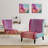 Brechta Vibrant Curve Design II - Velvet Upholstered Modern Slipper Chair-71876123