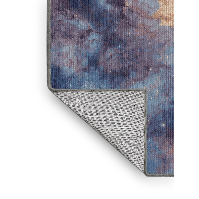 Tapis gris lavable à la machine, Tapis de couloir 2 pi x 5 pi