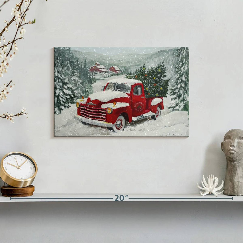 Décorations de Noël rétro, H 8 po x l 12 po