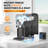 88 oz Slushie Machine, No Ice Needed Frozen Drink Maker with LED Display, 6 Preset Programs, Quiet Compressor for Margaritas, Frappés, Smoothies & Ice Cream