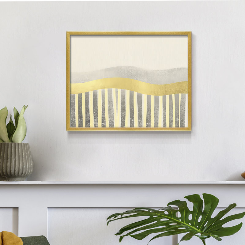 Abstract Series-X -Framed Print - Restickable, 8" H x 10" W