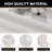 Adona Thermal Insulated Bedroom Curtain Solid Color Room Darkening Blackout Grommet Heat Blocker Curtain Panels with White Liner-1257536942-1257536930