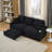 79.8 "Corduroy Cup Holder Sofa-1128089168