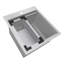 Roma Workstation 15" L x 15" W Drop-in Bar Sink-1424570248-1424570251