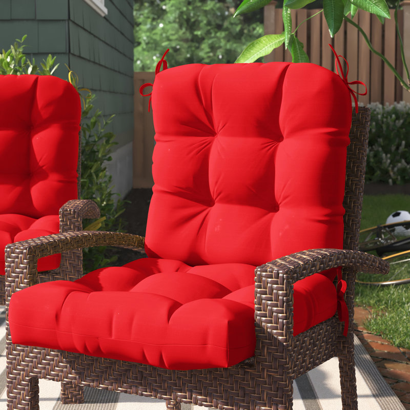 Lester Outdoor Chair Cushion, Salsa, 2, 21" H x 21" W x 21" D