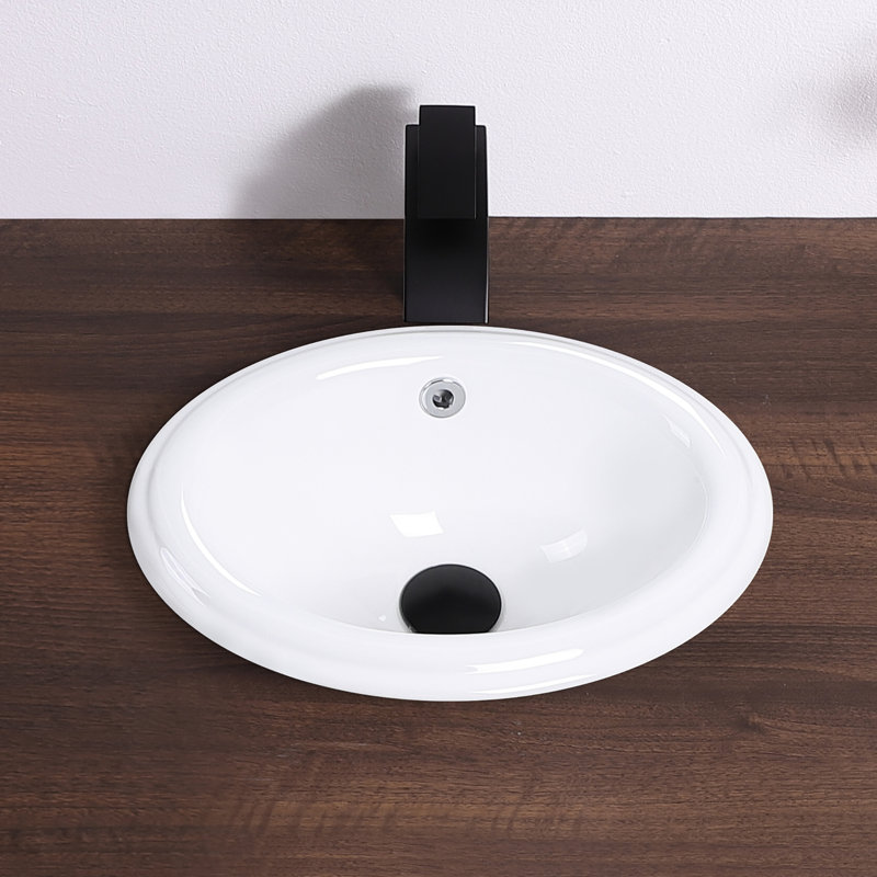 Petit lavabo pour salle de bain 16 po x 12 po KARAMAG