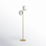 Trista 65'' Metallic Brass Tree Floor Lamp