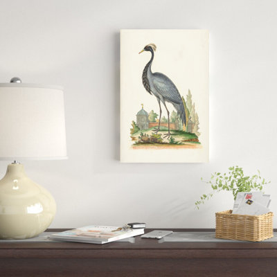 Héron antique et grues II